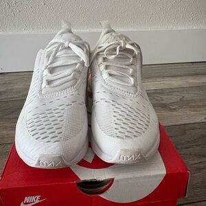 Kids Nike White Air Max Sneakers